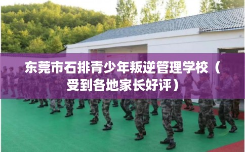 东莞市石排青少年叛逆管理学校（受到各地家长好评）