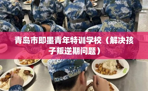 青岛市即墨青年特训学校（解决孩子叛逆期问题）