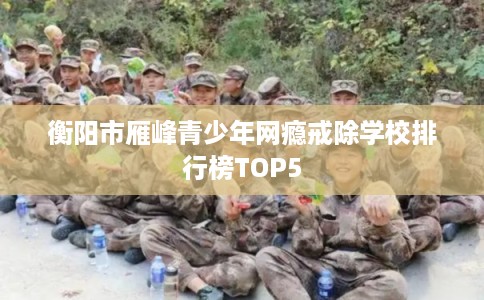 衡阳市雁峰青少年网瘾戒除学校排行榜TOP5