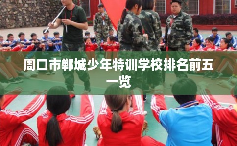 周口市郸城少年特训学校排名前五一览