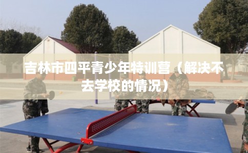 吉林市四平青少年特训营（解决不去学校的情况）