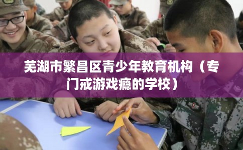 芜湖市繁昌区青少年教育机构（专门戒游戏瘾的学校）