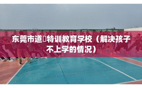 东莞市道滘特训教育学校（解决孩子不上学的情况）