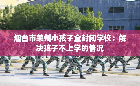 烟台市莱州小孩子全封闭学校:解决孩子不上学的情况 烟台市莱州小孩子全封闭学校:解决孩子不上学的情况