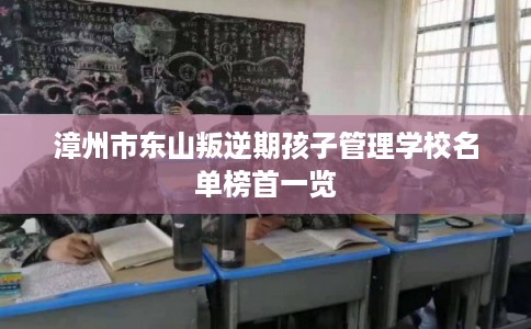 漳州市东山叛逆期孩子管理学校名单榜首一览 漳州市东山叛逆期孩子管理学校名单榜首一览