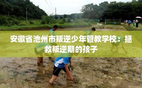 安徽省池州市叛逆少年管教学校：拯救叛逆期的孩子