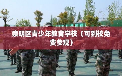 崇明区青少年教育学校（可到校免费参观）