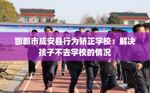 邯郸市成安县行为矫正学校：解决孩子不去学校的情况