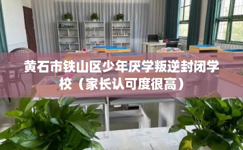 黄石市铁山区少年厌学叛逆封闭学校（家长认可度很高）