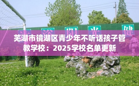 芜湖市镜湖区青少年不听话孩子管教学校：2025学校名单更新