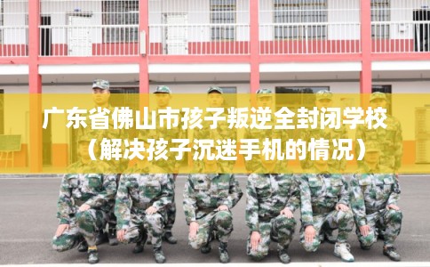 广东省佛山市孩子叛逆全封闭学校(解决孩子沉迷手机的情况) 广东省佛山市孩子叛逆全封闭学校(解决孩子沉迷手机的情况)