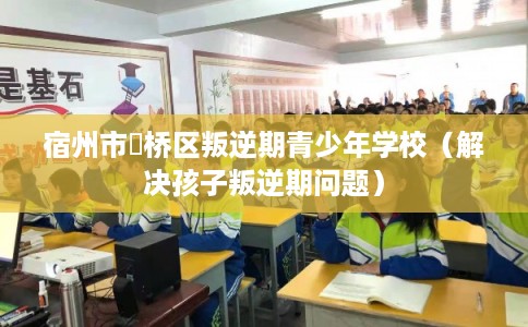 宿州市埇桥区叛逆期青少年学校（解决孩子叛逆期问题）
