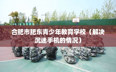 合肥市肥东青少年教育学校（解决沉迷手机的情况）