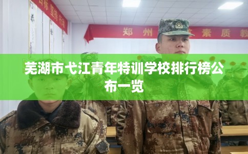 芜湖市弋江青年特训学校排行榜公布一览 芜湖市弋江青年特训学校排行榜公布一览