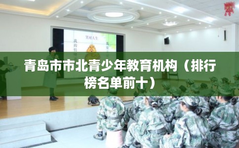 青岛市市北青少年教育机构(排行榜名单前十) 青岛市市北青少年教育机构(排行榜名单前十)