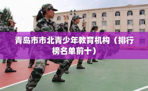 青岛市市北青少年教育机构(排行榜名单前十) 青岛市市北青少年教育机构(排行榜名单前十)