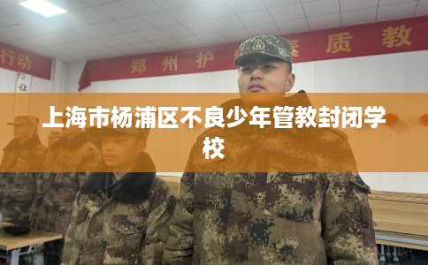 上海市杨浦区不良少年管教封闭学校 上海市杨浦区不良少年管教封闭学校