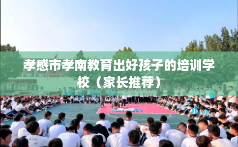 孝感市孝南教育出好孩子的培训学校(家长推荐) 孝感市孝南教育出好孩子的培训学校(家长推荐)