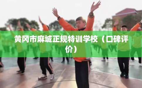 黄冈市麻城正规特训学校(口碑评价) 黄冈市麻城正规特训学校(口碑评价)