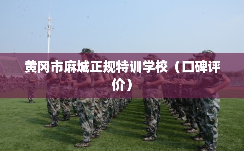 黄冈市麻城正规特训学校(口碑评价) 黄冈市麻城正规特训学校(口碑评价)