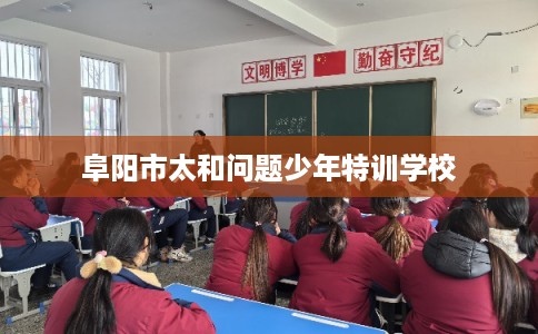 阜阳市太和问题少年特训学校 阜阳市太和问题少年特训学校