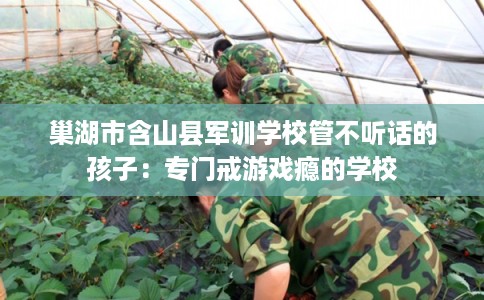 巢湖市含山县军训学校管不听话的孩子:专门戒游戏瘾的学校 巢湖市含山县军训学校管不听话的孩子:专门戒游戏瘾的学校