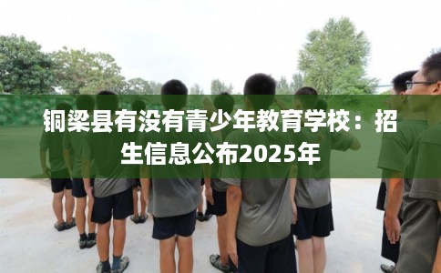 铜梁县有没有青少年教育学校:招生信息公布2025年 铜梁县有没有青少年教育学校:招生信息公布2025年