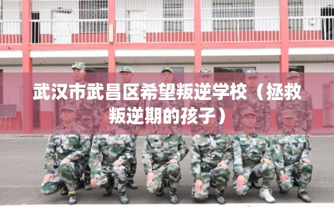 武汉市武昌区希望叛逆学校（拯救叛逆期的孩子）