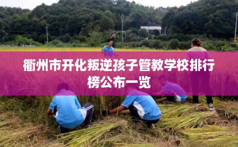 衢州市开化叛逆孩子管教学校排行榜公布一览