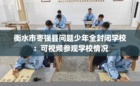 衡水市枣强县问题少年全封闭学校：可视频参观学校情况