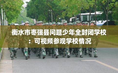 衡水市枣强县问题少年全封闭学校：可视频参观学校情况