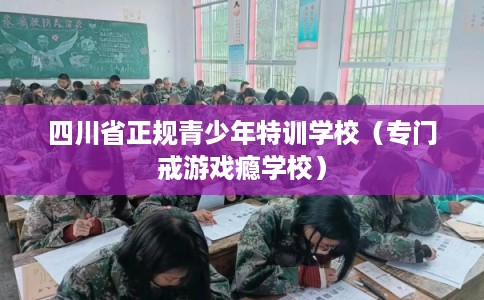 四川省正规青少年特训学校（专门戒游戏瘾学校）
