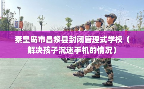 秦皇岛市昌黎县封闭管理式学校（解决孩子沉迷手机的情况）