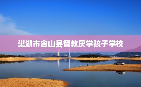 巢湖市含山县管教厌学孩子学校