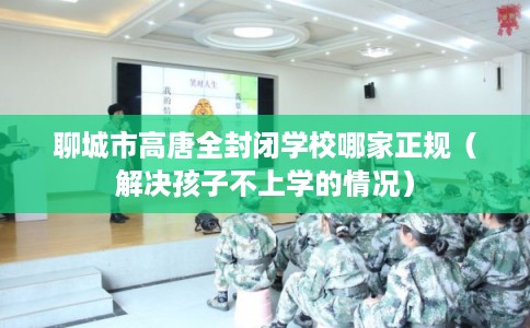 聊城市高唐全封闭学校哪家正规(解决孩子不上学的情况) 聊城市高唐全封闭学校哪家正规(解决孩子不上学的情况)