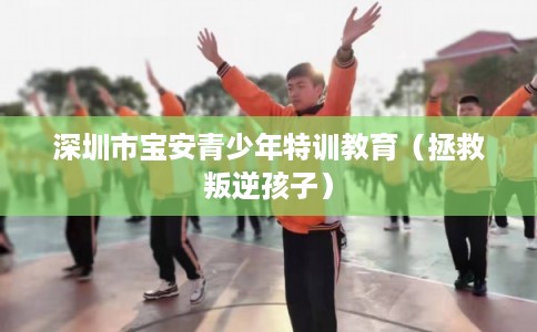 深圳市宝安青少年特训教育(拯救叛逆孩子) 深圳市宝安青少年特训教育(拯救叛逆孩子)