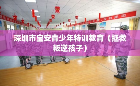 深圳市宝安青少年特训教育(拯救叛逆孩子) 深圳市宝安青少年特训教育(拯救叛逆孩子)