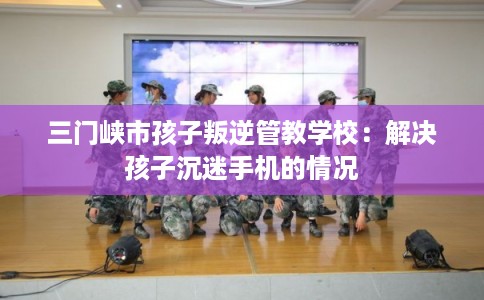 三门峡市孩子叛逆管教学校：解决孩子沉迷手机的情况