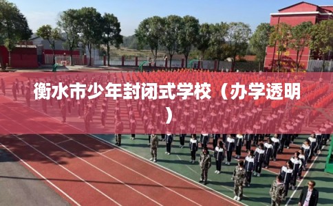 衡水市少年封闭式学校(办学透明) 衡水市少年封闭式学校(办学透明)