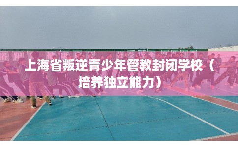 上海省叛逆青少年管教封闭学校(培养独立能力) 上海省叛逆青少年管教封闭学校(培养独立能力)