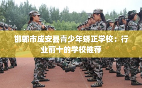 邯郸市成安县青少年矫正学校:行业前十的学校推荐 邯郸市成安县青少年矫正学校:行业前十的学校推荐