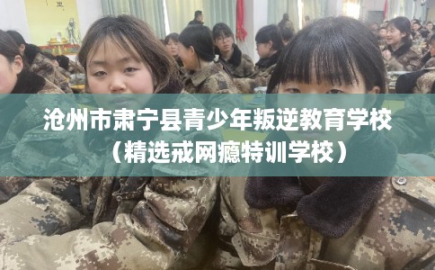沧州市肃宁县青少年叛逆教育学校(精选戒网瘾特训学校) 沧州市肃宁县青少年叛逆教育学校(精选戒网瘾特训学校)