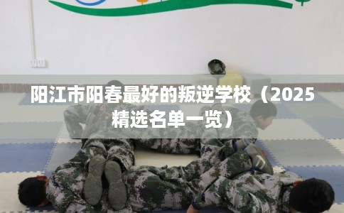 阳江市阳春最好的叛逆学校(2025精选名单一览) 阳江市阳春最好的叛逆学校(2025精选名单一览)