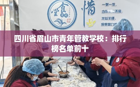 四川省眉山市青年管教学校:排行榜名单前十 四川省眉山市青年管教学校:排行榜名单前十