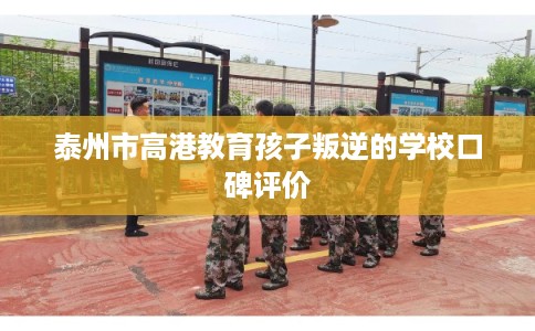 泰州市高港教育孩子叛逆的学校口碑评价