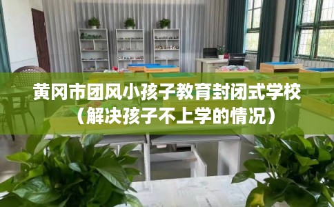 黄冈市团风小孩子教育封闭式学校(解决孩子不上学的情况) 黄冈市团风小孩子教育封闭式学校(解决孩子不上学的情况)
