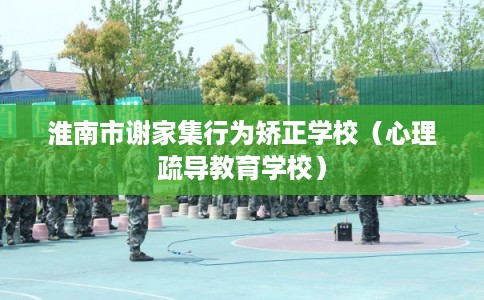 淮南市谢家集行为矫正学校(心理疏导教育学校) 淮南市谢家集行为矫正学校(心理疏导教育学校)