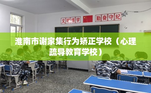淮南市谢家集行为矫正学校(心理疏导教育学校) 淮南市谢家集行为矫正学校(心理疏导教育学校)