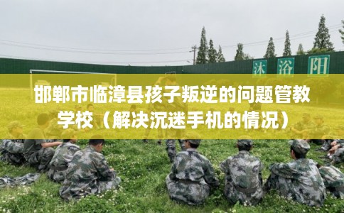 邯郸市临漳县孩子叛逆的问题管教学校（解决沉迷手机的情况）