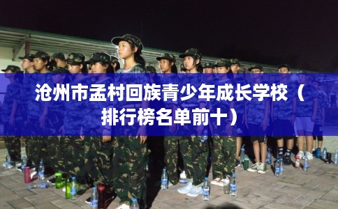 沧州市孟村回族青少年成长学校(排行榜名单前十) 沧州市孟村回族青少年成长学校(排行榜名单前十)